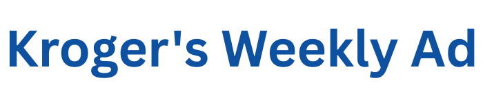 Kroger Weekly Ad