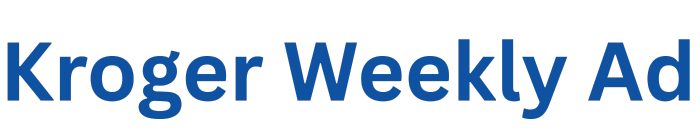 kroger weekly ad